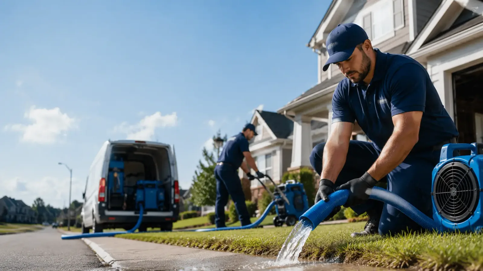 Flood Damage Restoration in White Hall, AR